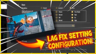 FREE FIRE FIX LAG SETTING CONFIGURATION 1.57.3 AUTO HEADSHOT CONFIG LAG FIX 1GB 2GB 3GB 4GB RAM