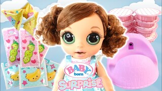 Baby Born Surprise Magic Potty Surprise - Glitter Pee and Charm Poo