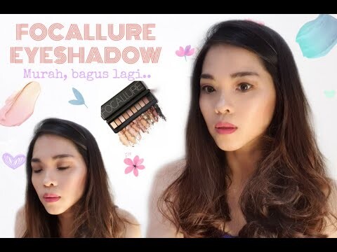 Eyeshadow Natural Tutorial with Focallure eyeshadow palette