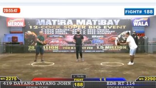 419 dayang dayang among tose VS 114 EDS edgar santos