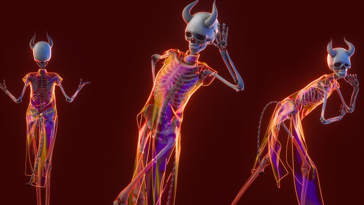 The half-revealed bone fishnet stockings succubus, so damn cute!!!