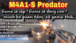 CF Mobile/CF Legends | Game Sẽ Đóng Cửa ? | Sợ Quá Xách M4A1 Predator Vào Hack Nốt Trận Game !!