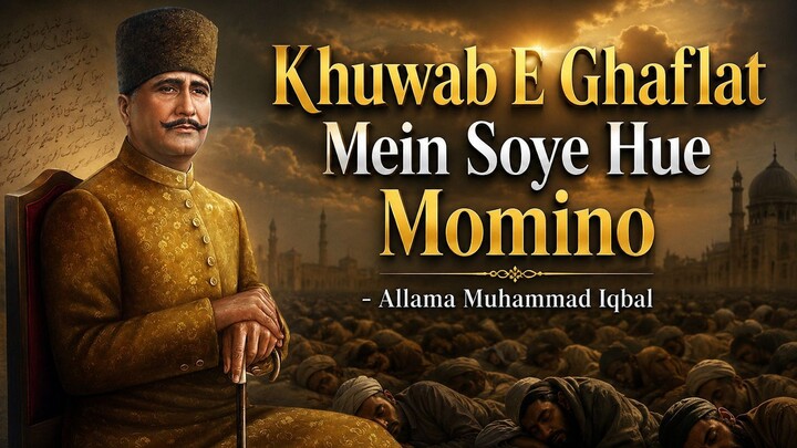 Khuwab E Ghaflat Mein Soye Hue Momino - Allama Muhammad Iqbal
