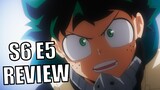 A Wave Of Destruction⎮My Hero Academia Season 6 Episode 5 Review