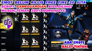 Script Gameguardian FREE FIRE bisa dilihat musuh no Force Close