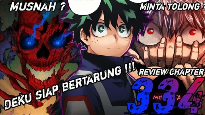 Shigaraki yang gagal & persiapan 1 minggu untuk Deku versus villain  -  my hero academia 334