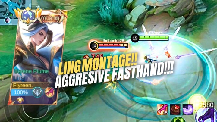 AGGRESIVE LING‼️| FASTHAND LING MONTAGE‼️