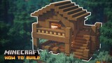 Minecraft: How to Build a Starter Survival Spruce House