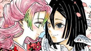 前期连手都没牵过的蛇恋，在无限城这个晚上却紧紧拥抱了四次。