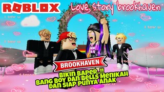 BIKIN BAPER.. BANG BOY DAN @Bells90MENIKAH - ROBLOX BROOKHAVEN LOVE STORY