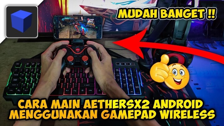 Cara Main AetherSX2 Android Menggunakan Gamepad Wireless | Mudah Banget!