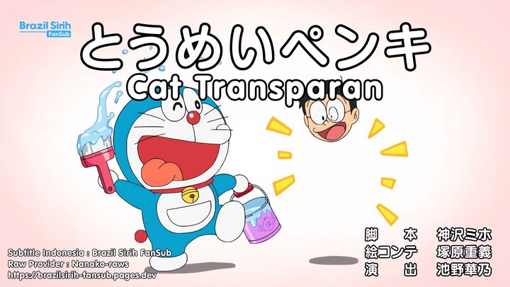 Doraemon Eps 895 Sub Indo | Cat Transparan & Pencuri Misterius Nobita Muncul!