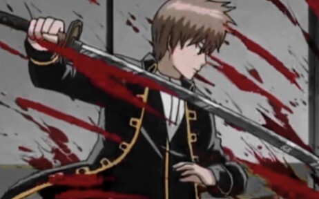[Gintama] I tried my best to be sad, brother