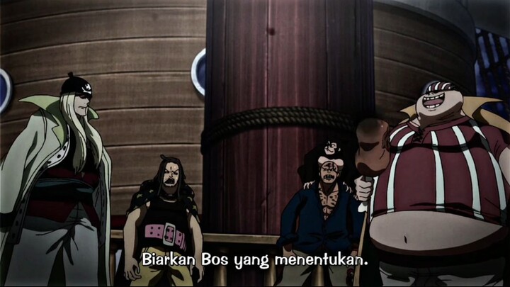 Yonkou kau bilang, aku tidak peduli karena Luffy senpai akan jadi raja bajak laut