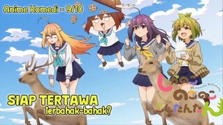 Humor Rusa Liar Mengguncang Sekolah! Shikanoko Nokonoko Koshitantan Bikin Ngakak Sampai Perut Kram!