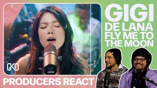 PRODUCERS REACT - Gigi De Lana Fly Me To The Moon Reaction