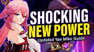 Updated YAE MIKO FULL GUIDE: Dendro Buffs, BEST Artifact & Weapon Builds, Team Comps | Genshin 3.2