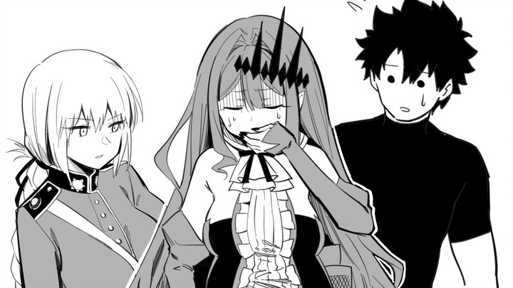 ว่ากันว่าภาพตลกๆ ของ FGO ล้วนมีมนต์ขลัง #40 - คุณคือใคร? ทำไมมันถึงอยู่ในรายการของฉัน?