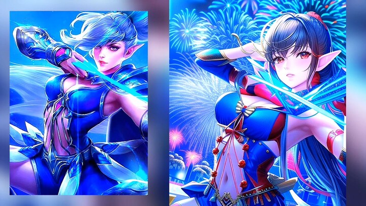 Mobile Legends to Anime art