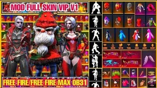 HƯỚNG DẪN MOD SKIN FREE FIRE OB30 V1 VIP - MOD SKIN QUẦN ÁO ,  MOD SKIN SÚNG , PET , BOM KEO