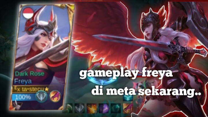 gameplay Freya di meta sekarang...