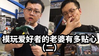【把胶老的工具藏起来会怎样】模玩爱好者的老婆有多贴心2