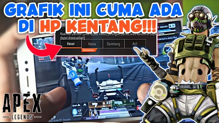 Test APEX LEGENDS MOBILE di HP Super Kentang RAM 3GB, SNAPDRAGON 435!