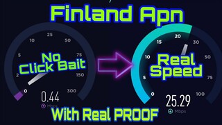 FINLAND 18ms ping | Super Fast and Stable Apn increase to 4G&5G Data&Wifi Support
