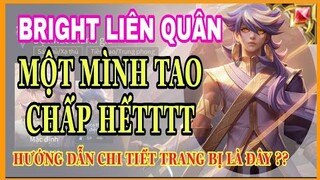 Trải nghiệm tướng mới Bright cùng HD GAME 76 và cách lên đồ, bảng ngọc Bright liên quân chuẩn nhất ?