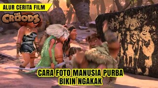 PERJUANGAN AYAH DEMI MELINDUNGI KELUARGA || Alur cerita film THE CROODS (2013)