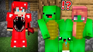 How Mikey Family Found Scary Armour Who Controlled JJ Monster in Minecraft - Maizen ?!