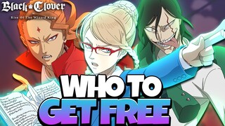 WHICH SEASON 3 UNIT TO GET FOR FREE (JACK, FUEGOLEON, OR CHARLOTTE)? - Black Clover Mobile