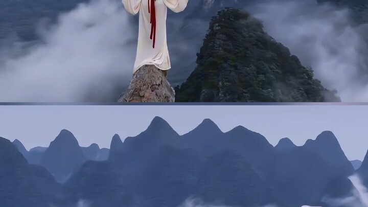 #คนรุ่นหนึ่งก็มีผ้าพันคอ飘แบบของตัวเอง รสนิยมไม่เคยเปลี่ยน แค่เทคโนโลยีเท่านั้นที่พัฒนาขึ้น#ภาพถ่ายผ้