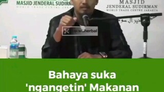 bahaya suka ngangetin makanan