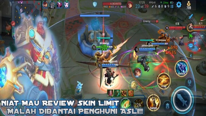 NIAT HATI MAU REVIEW SKIN LIMIT MALAH DIBANTAI WKWK!