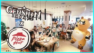 Genshin's PIZZA HUT collab in China is KIND OF CRAZY (react tuesday)