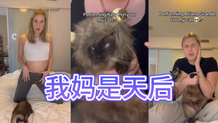 เหมียวเหมียว: ฉันช่วยแม่เพิ่มเสียงสูงด้วยมือเลย!