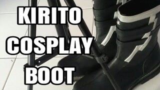 Kirito Cosplay boot  sword art online custom