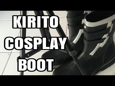 Kirito Cosplay boot  sword art online custom