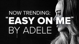 adele EASY ON ME Lyrics video