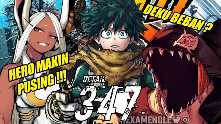 Shigaraki semakin sulit ditaklukan & kelemahan danger sense ditemukan | my hero academia 347