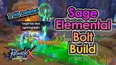 [ROX Global] Sage One-Hit KO Elemental Bolt Build! From Soul Strike to Elemental Bolt Power!