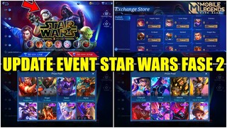 UPDATE EVENT TERBARU EVENT STAR WARS FASE 3‼️ | PRIZE POOL NYA BANYAK SKIN LIMITED & KIMMY STAR WARS