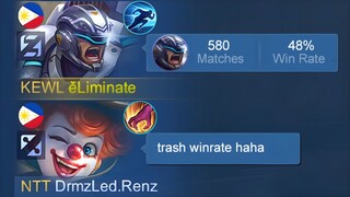 LOW WINRATE PRANK JOHNSON!!😆(Solo rank toxic)