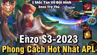 Enzo S3-2023 Liên Quân Mobile | Cách Chơi, Lên Đồ, Phù Hiệu Bảng Ngọc Cho Enzo Mùa 27 Đi Sp | NTD LQ