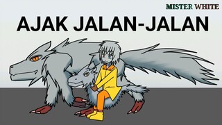 animasi mister enterprise ajak jalan-jalan