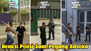 INILAH PERBEDAAN REAKSI POLISI GTA SA, GTA 4 DAN GTA 5 (PART3)