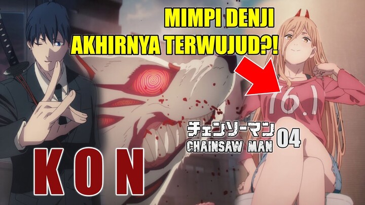 DENJI Vs. Iblis Lintah..!! & IMPIAN DENJI AKHIRNYA ?!  | [Chainsawman Eps.4]