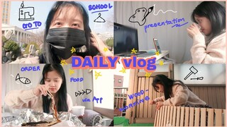 Daily Vlog | Một tuần đi học | back to the campus + presentation | Du học Hàn | Ly Nguyễn