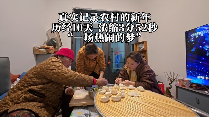 A 10-day New Year chronicle condensed into 3 minutes—a lively, unforgettable dream.